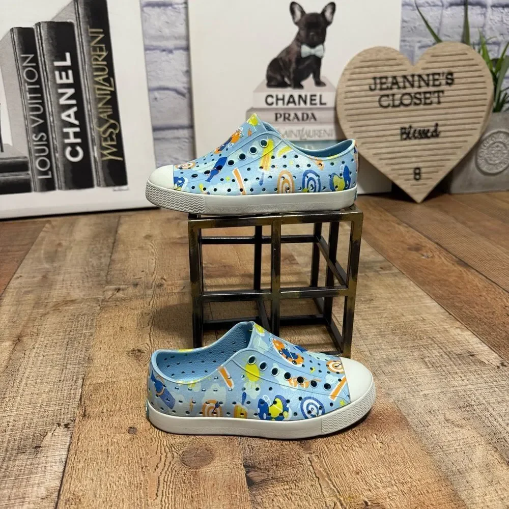 Native Shoes Coastal Blue Sky Carnival Shoes Size‎ C 11